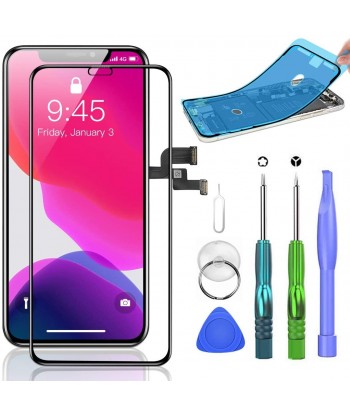 iPhone X Screen Replacement [OLED] 5.8 inch with 3D Touch Display Digitizer Assembly Set with All Repair Tools