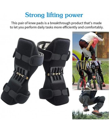 2PCS Knee Booster Joint Support Knee Pads Patella Knee Strap Tibial Booster