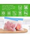 Reusable Storage Bags - 10 Pack Freezer Bags- Ziplock Lunch Bags for Food Marinate Meat Fruit Cereal