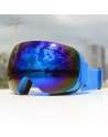 Adult ski goggles big spherical glasses cocaine myopia/HX06 double anti-fog