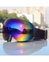 Adult ski goggles big spherical glasses cocaine myopia/HX06 double anti-fog