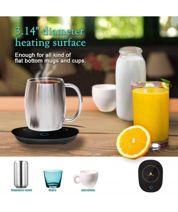 Mug Warmer Coffee Warmer with Automatic Shut Off to Keep Temperature Up to 131℉/ 55℃