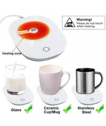 SENJWARM  All purpose portable household containers Heating Mug Coffee with Keep Temperature Up to 131℉/ 55℃  Safely