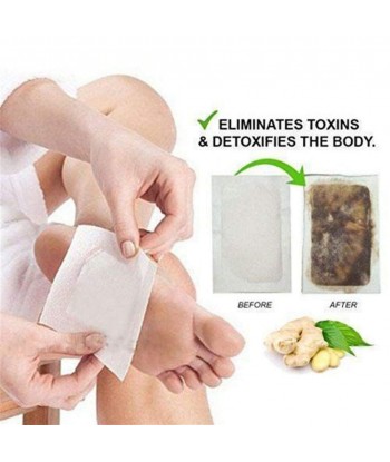 Ginger Foot Pads to Promote Blood Circulation & Metabolism, Pain & Tiredness Relief, Improve Sleep 足贴(10pcs-Ginger)