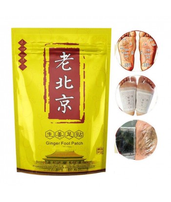 Ginger Foot Pads to Promote Blood Circulation & Metabolism, Pain & Tiredness Relief, Improve Sleep 足贴(10pcs-Ginger)