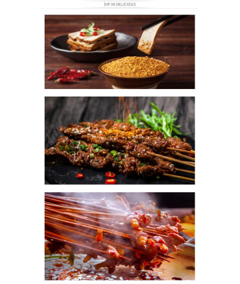 Delicious Sichuan Liupo Red Chili Powder/Chili Flakes,Hot Pot Dipping Sauce,Barbecue Ingredients BBQ Spice,六婆 辣椒面 (10bags red)