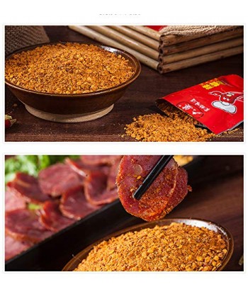 Delicious Sichuan Liupo Red Chili Powder/Chili Flakes,Hot Pot Dipping Sauce,Barbecue Ingredients BBQ Spice,六婆 辣椒面 (10bags red)