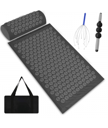 Acupressure Mat for Back Pain Relief,Acupressure Mat Large Help for Muscle Relaxation