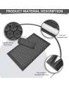 Acupressure Mat for Back Pain Relief,Acupressure Mat Large Help for Muscle Relaxation