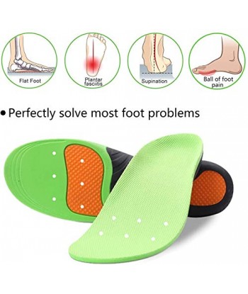 Plantar Fasciitis Arch Support Insoles for Men and Women Shoe Inserts