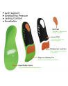 Plantar Fasciitis Arch Support Insoles for Men and Women Shoe Inserts