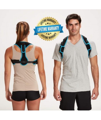Posture Corrector for Men and Women – Adjustable Back Brace and Back Straightener