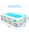 SENJWARM Inflatable Swimming Pool for Kids 82" x 55" x 23" Kids Pool Kiddie Pool Above Ground Backyard Garden Outdoor Indoor