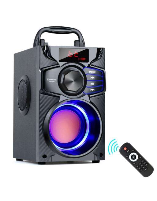 Bluetooth Speakers, Wireless Speaker with Impressive Sound, Rich Bass