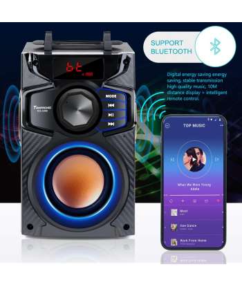 Bluetooth Speakers, Wireless Speaker with Impressive Sound, Rich Bass