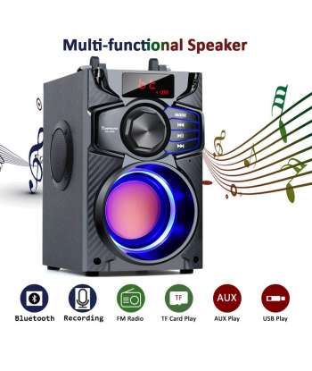 Bluetooth Speakers, Wireless Speaker with Impressive Sound, Rich Bass