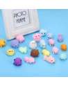 Squishies Squishy Toy 24pcs Party Favors for Kids Mochi Squishy Toy moji Kids