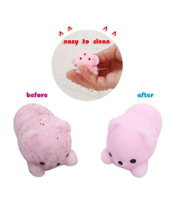 Squishies Squishy Toy 24pcs Party Favors for Kids Mochi Squishy Toy moji Kids