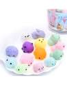 Squishies Squishy Toy 24pcs Party Favors for Kids Mochi Squishy Toy moji Kids