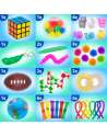 Fidget Toys Easter Pop Its It Pack, Easter Fidgets Basket Stuffers Toy Gifts Kids