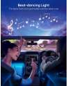 SENJWARM LED Car Lights with App Control, Smart Interior Car Lights with DIY Mode and Music Mode