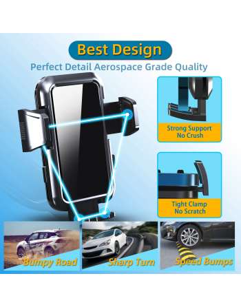 Phone Mount for Car Dashboard,Car Phone Holder Mount,Cell Phone Holder Car Dashboard Windshield