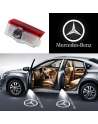 4 pcs Car door light logo for Mercedes Benz, SENJWARM LED Car Door welcome Light projection