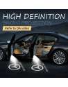 4 pcs Car door light logo for Mercedes Benz, SENJWARM LED Car Door welcome Light projection