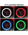 Car Tire Lights Wheel Valve Stem Hub Lamp Cap Lights Car Solar Led Tire Lights Solar Energy Flashing Lights