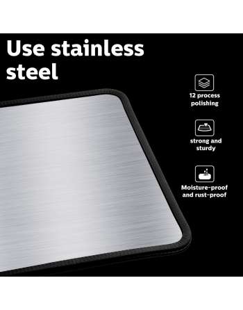 Grease Splatter Guard for Stove 3 Sided Stainless Steel Backsplash Behind Stove Foldable Splash Shield Panel