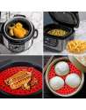Air Fryer Silicone Liners (4 Pcs) for Ninja Foodi DZ201/DZ401, Reusable AirFryer Liners
