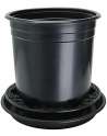 13-Inch Pot Elevators for Plants Plastic Fabric Pots Elevator Saucer Riser Tray Stand Indoor-Outdoor, 6-Pack