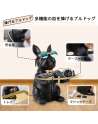 [SENJWARM Brand Official Genuine] Dog that Offers a Plate,Plate,  Creative Decoration, Cosmetics (with Glasses)