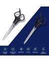 Hair Cutting Scissors Set, Stainless 3 Pcs Steel Professional Barber Salon Home Shears Kit