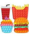 SENJWARM Squeeze Toy, Push Pop, Toy, Stress Relief, Educational Toy