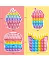 SENJWARM Squeeze Toy, Push Pop, Toy, Stress Relief, Educational Toy