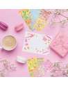 8 Sheets Scrapbook Stickers Laser Ribbon Stickers Waterproof Stickers
