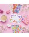 8 Sheets Scrapbook Stickers Laser Ribbon Stickers Waterproof Stickers