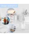 Clear Spray Bottles PET Empty Fine Mist Plastic Mini Travel Bottle Set