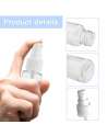 Clear Spray Bottles PET Empty Fine Mist Plastic Mini Travel Bottle Set