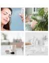 Clear Spray Bottles PET Empty Fine Mist Plastic Mini Travel Bottle Set