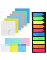 Clear Sticky Notes, Transparent Sticky Note Pads, Translucent Colored Stickies Notes