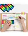 Clear Sticky Notes, Transparent Sticky Note Pads, Translucent Colored Stickies Notes