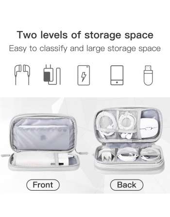 Electronic Organizer,Travel Cord Organizer Waterproof Electronics Accessories Carry Case Portable