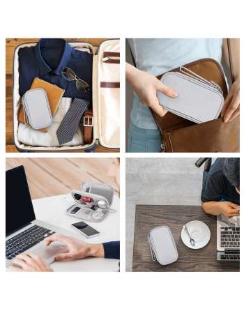 Electronic Organizer,Travel Cord Organizer Waterproof Electronics Accessories Carry Case Portable