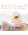 Preserved Flower Jewelry Box [SENJWARM Brand Official Genuine] Never Withering Flower + Necklace