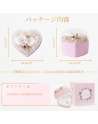 Preserved Flower Jewelry Box [SENJWARM Brand Official Genuine] Never Withering Flower + Necklace