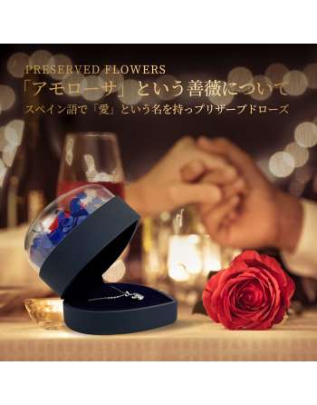 Preserved Flower Jewelry Box Never Withering Flower