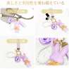 [SENJWARM] Preserved Flower Keychain Cute Rabbit Pendant Never Withers Flowers