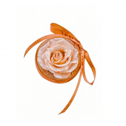 [SENJWARM] Preserved Flower Keychain Cute Rabbit Pendant Never Withers Flowers